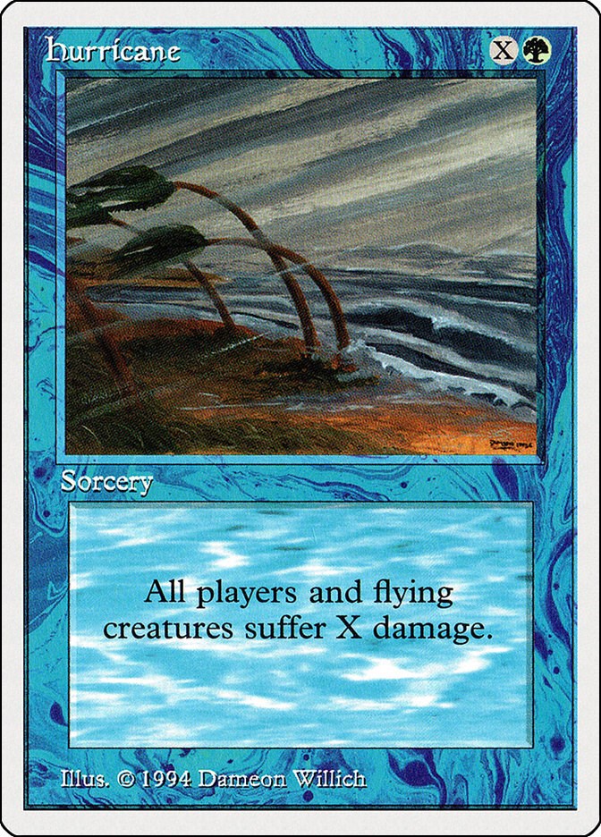 Hurricane - Summer Magic - Magic: The Gathering