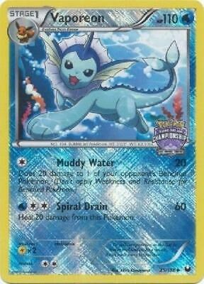 Vaporeon - 25/108 (State Championships) card artwork