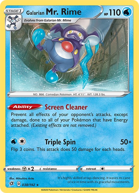 Galarian Mr. Rime card artwork