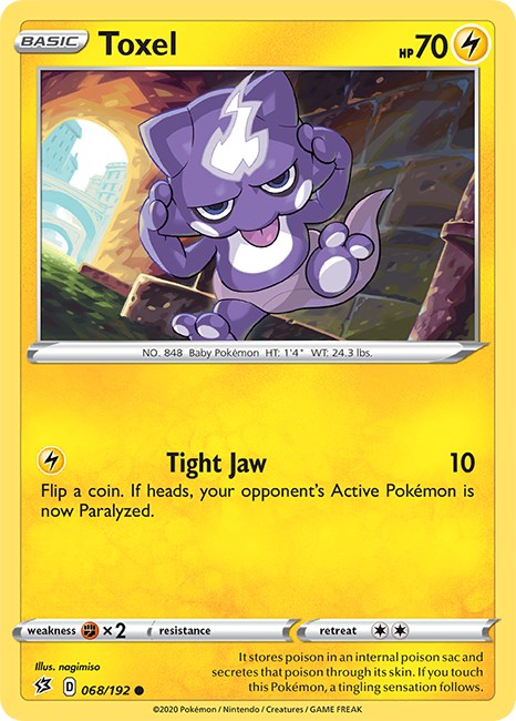 Toxel pokemon card value