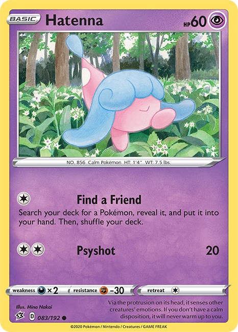 Hatenna card artwork