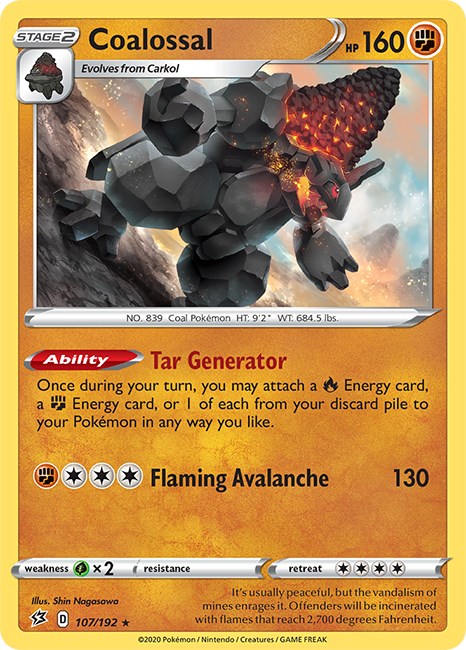 Coalossal card artwork