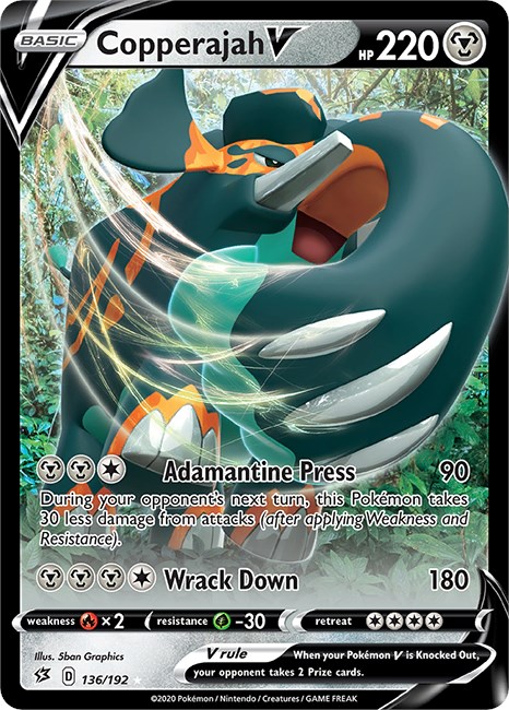 Copperajah V - SWSH02: Rebel Clash - Pokemon