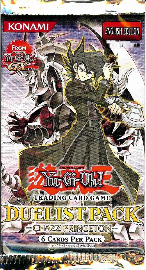 Duelist Pack Chazz Princeton Booster Pack Unlimited Edition Duelist Pack 2 Chazz Princeton 9610