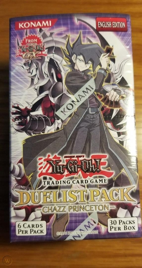 Yu-Gi-Oh Cards Duelist Booster Pack Chazz Princeton 