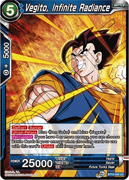 Vegito, Infinite Radiance - Rise of the Unison Warrior - Dragon Ball ...