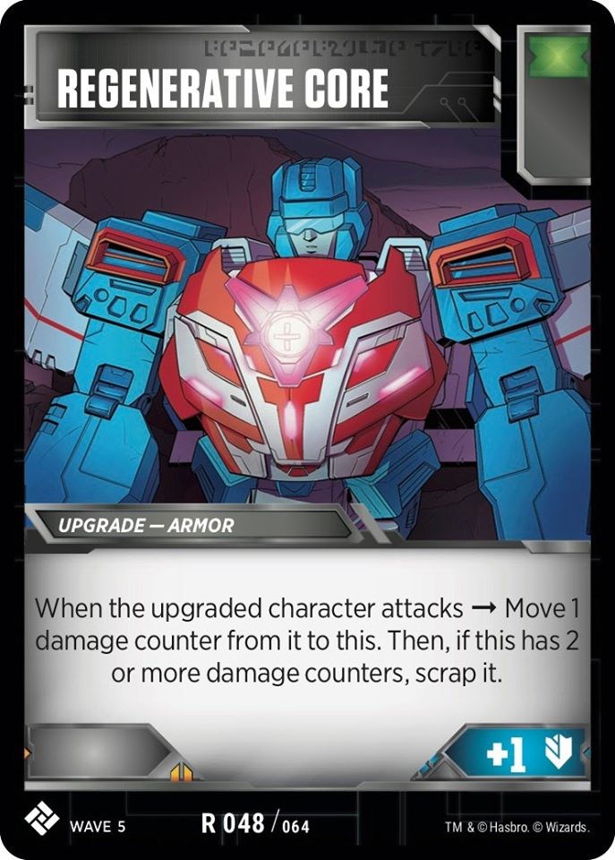 Regenerative Core - Titan Masters Attack - Transformers TCG