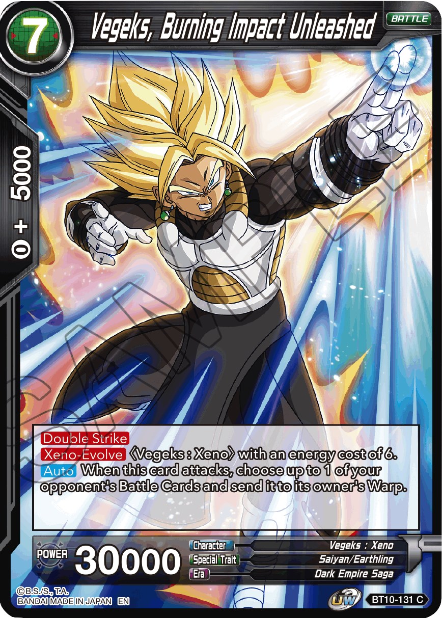 Vegeks, Burning Impact Unleashed - Rise of the Unison Warrior - Dragon ...