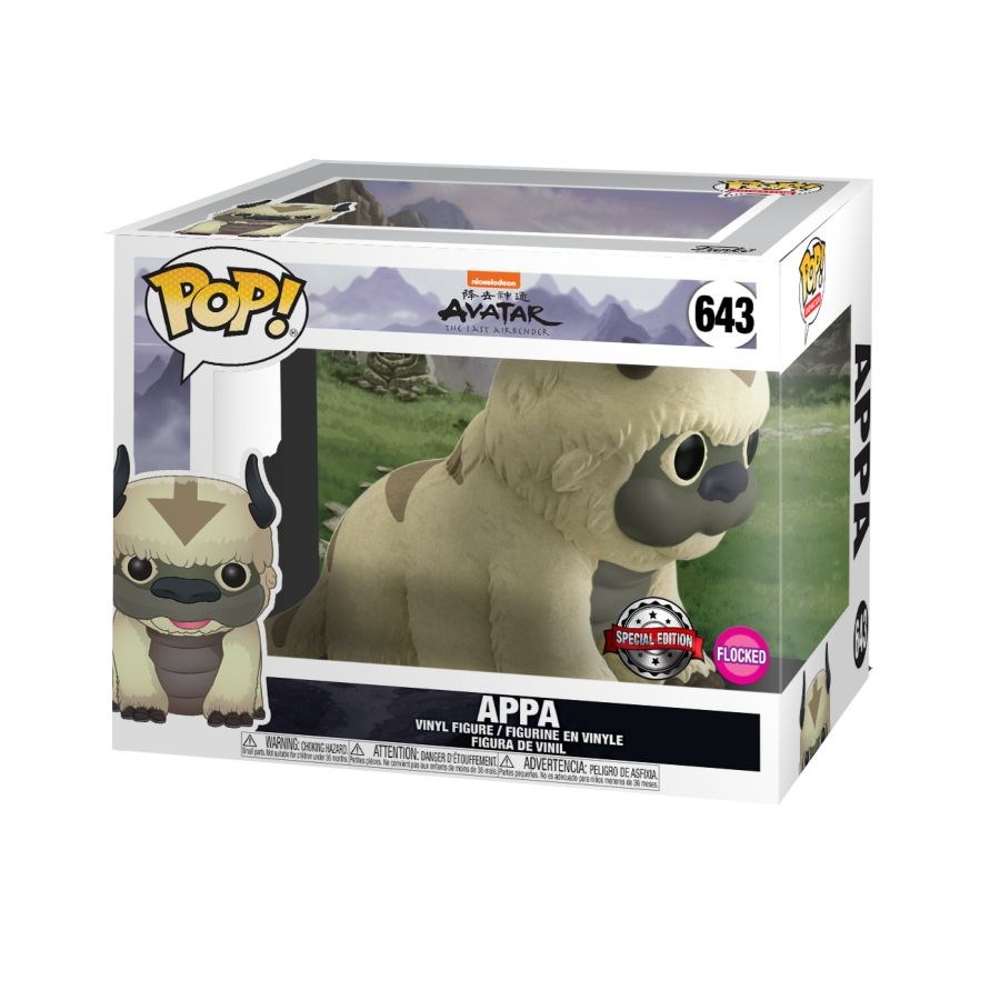 Avatar the Last Airbender Appa (Flocked) (Box Lunch Exclusive) Pop