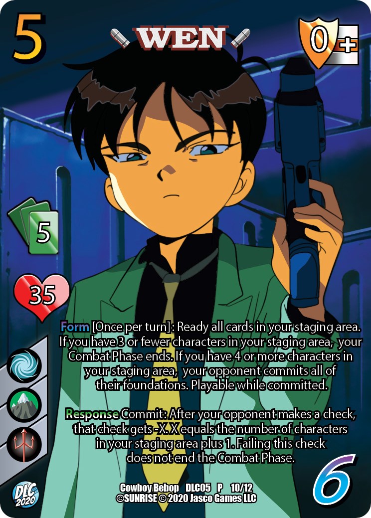Wen Cowboy Bebop DLC UniVersus