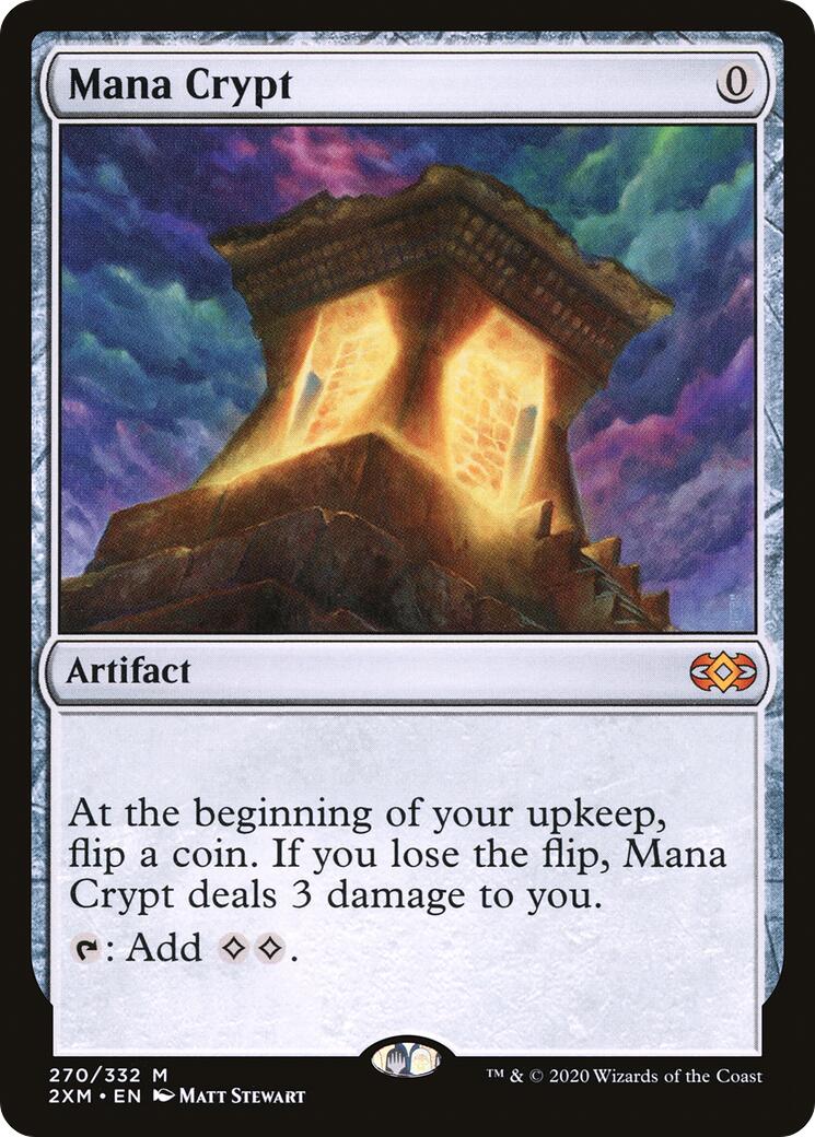 Mana Crypt Double Masters Magic The Gathering