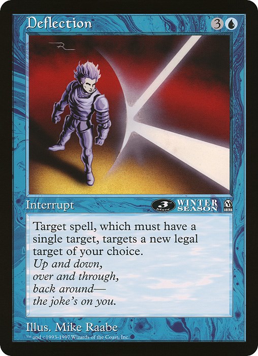 Deflection (3rd Place) (Arena League) - Oversize Cards - Magic: The ...