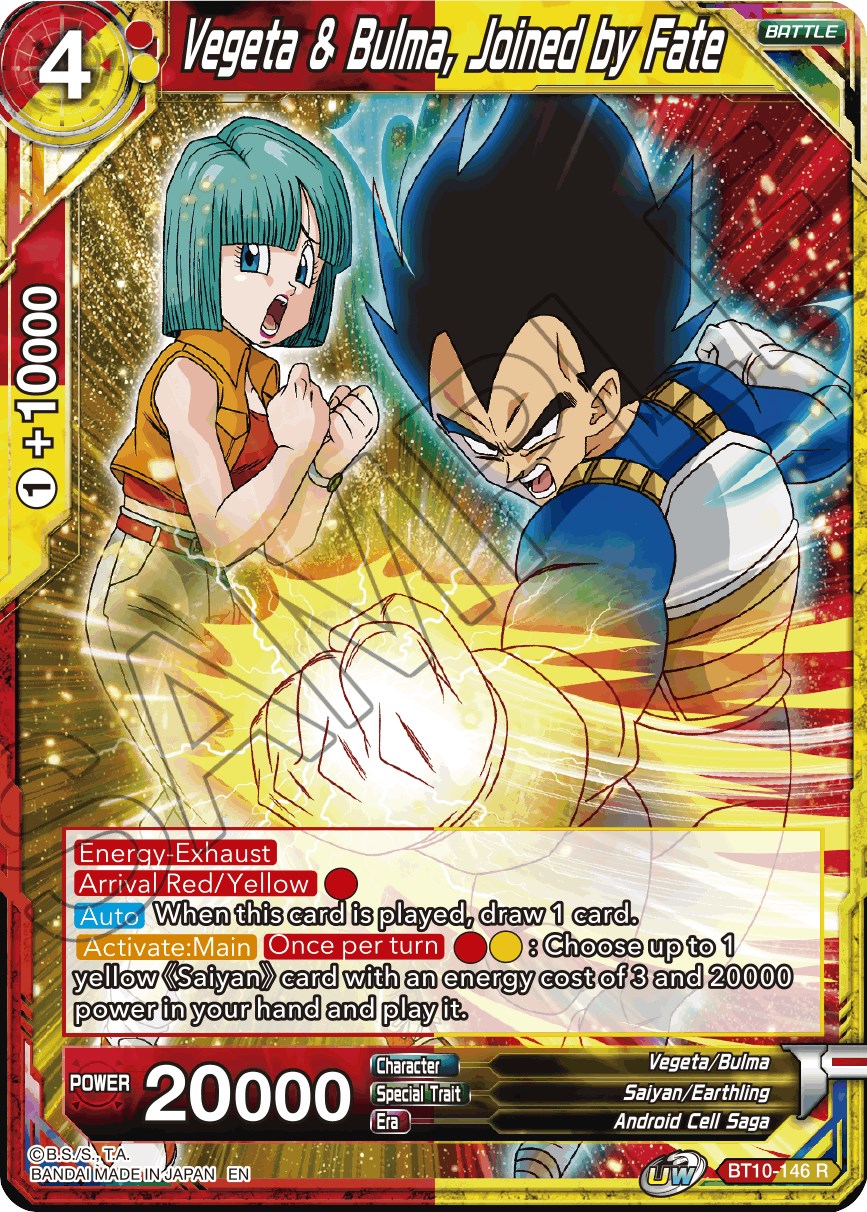 Vegeta & Bulma, Joined by Fate - Rise of the Unison Warrior - Dragon Ball  Super: Masters