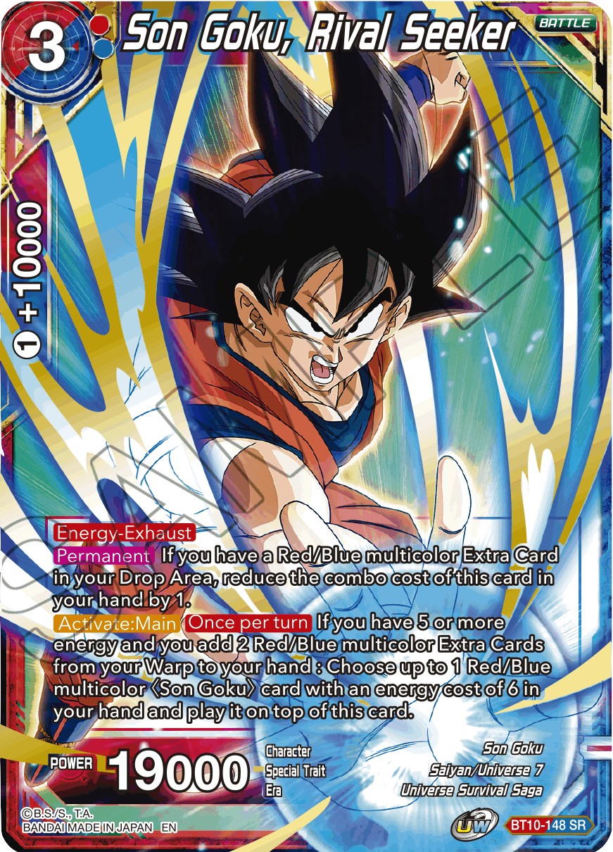 Son Goku, Rival Seeker - Rise of the Unison Warrior - Dragon Ball Super ...