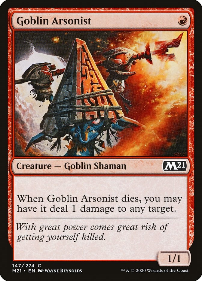 Goblin Arsonist - Core Set 2021 - Magic: The Gathering