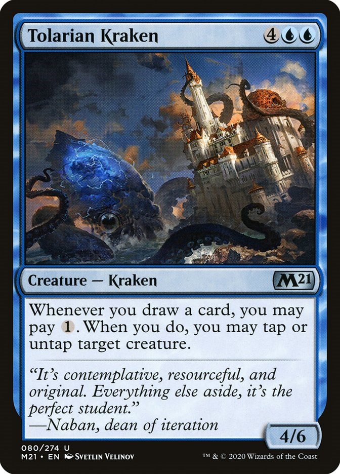 Tolarian Kraken - Core Set 2021 - Magic: The Gathering