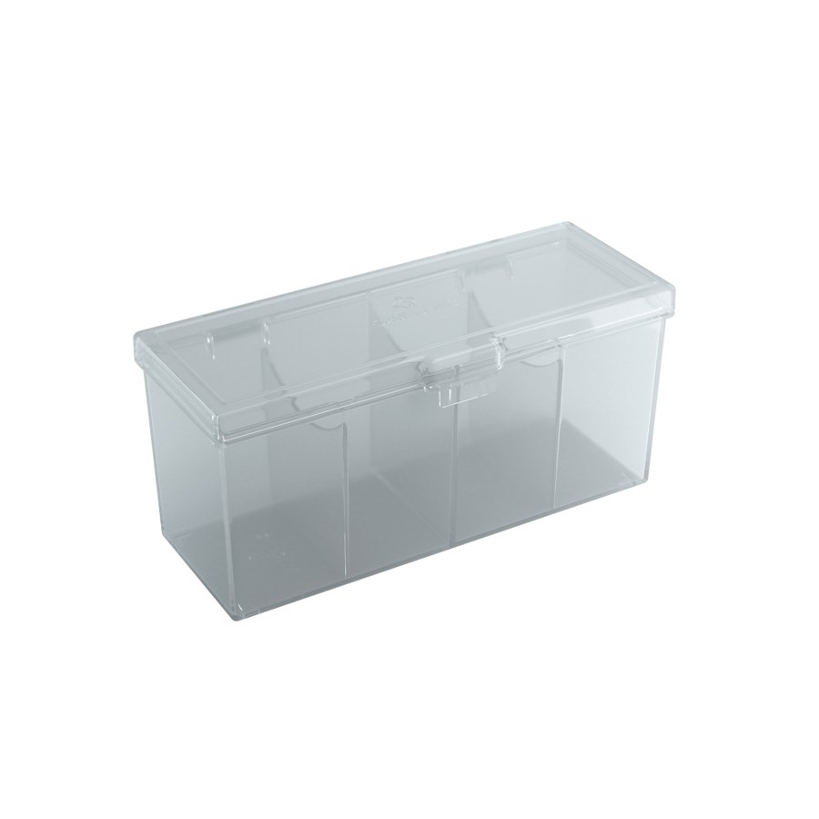 GameGenic Fourtress Deck Box - Clear (Holds 320+) - GameGenic Deck ...