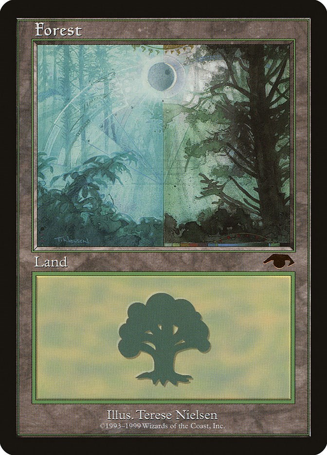 Forest - Guru - Guru Lands - Magic: The Gathering