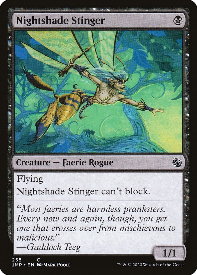 Nightshade Stinger - Jumpstart - Magic: The Gathering