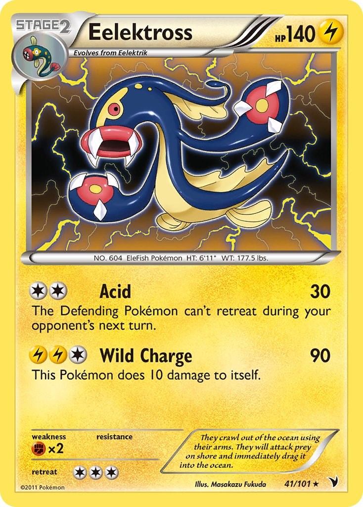 Eelektross card artwork