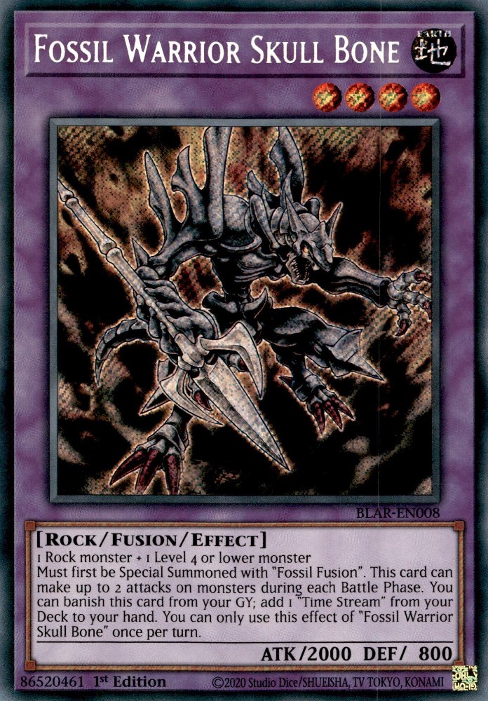 Fossil Warrior Skull Knight - Battles of Legend: Armageddon - YuGiOh