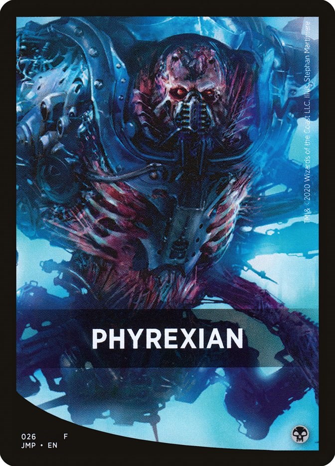 Phyrexian Theme Card - Jumpstart - Magic: The Gathering