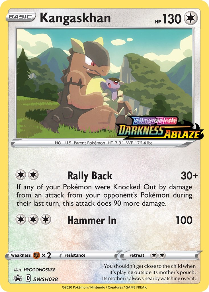 Kangaskhan EX PTCGO Promo Code