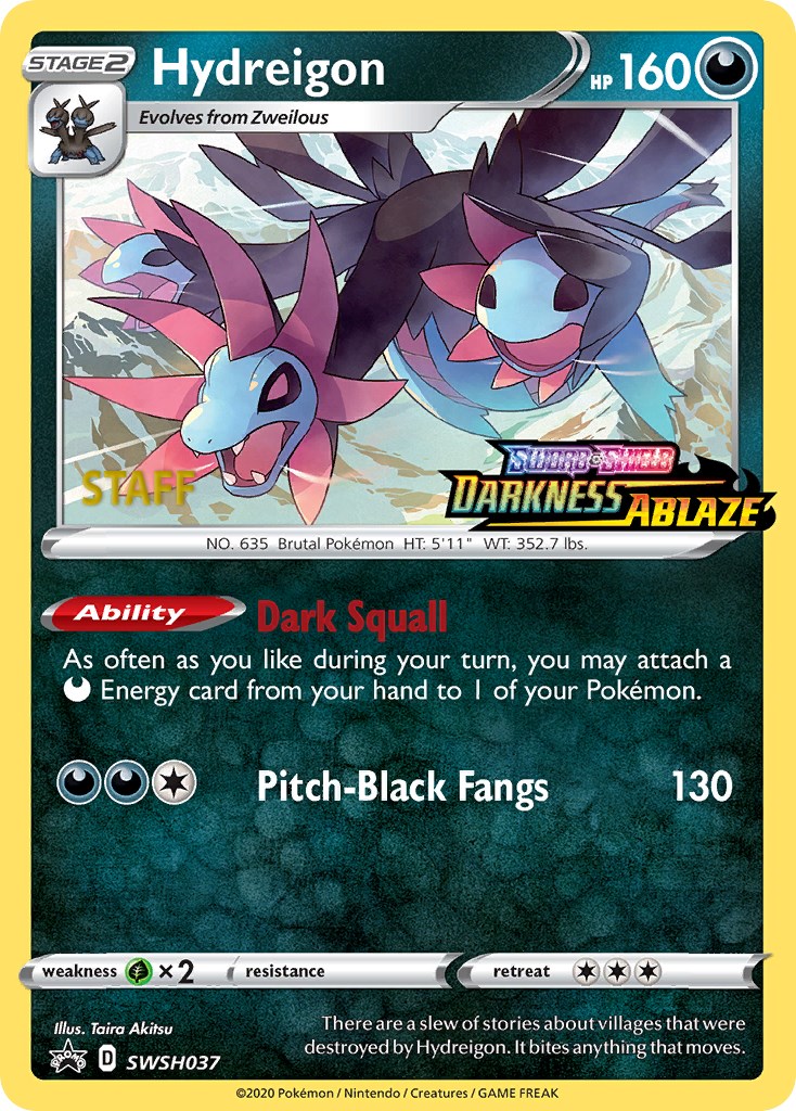 Hydreigon card artwork