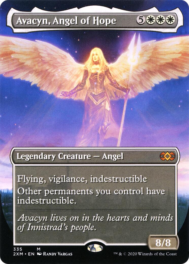 Avacyn, Angel of Hope (Borderless) - Double Masters - Magic: The 