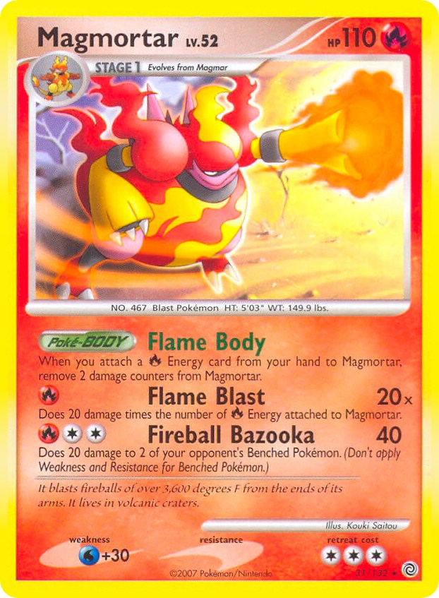 Magmortar card artwork
