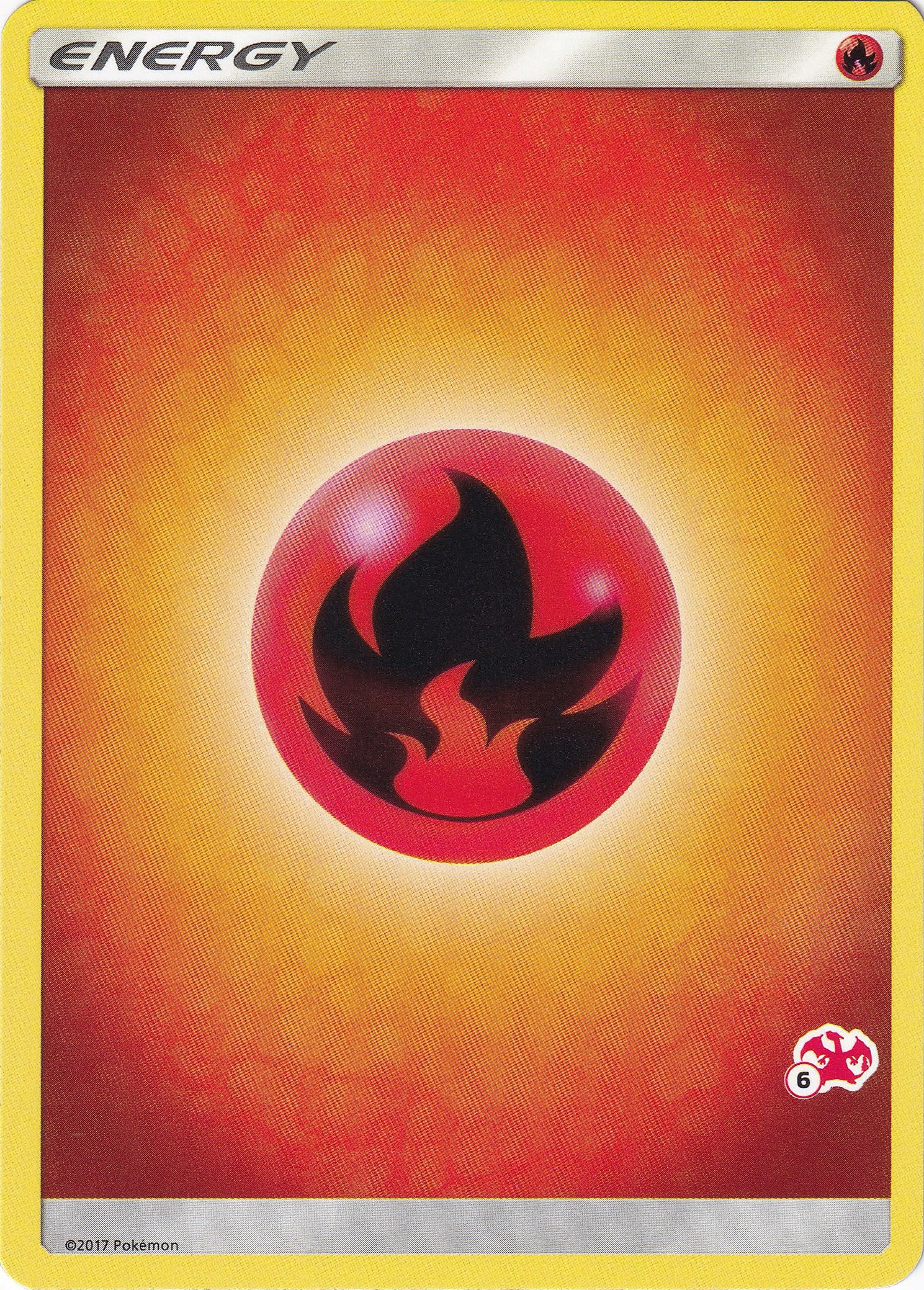 Fire Energy (#6 Charizard Stamped) card artwork