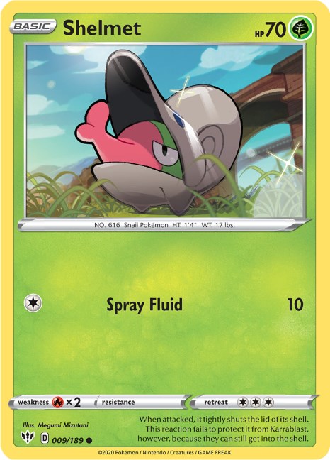 Shelmet card artwork