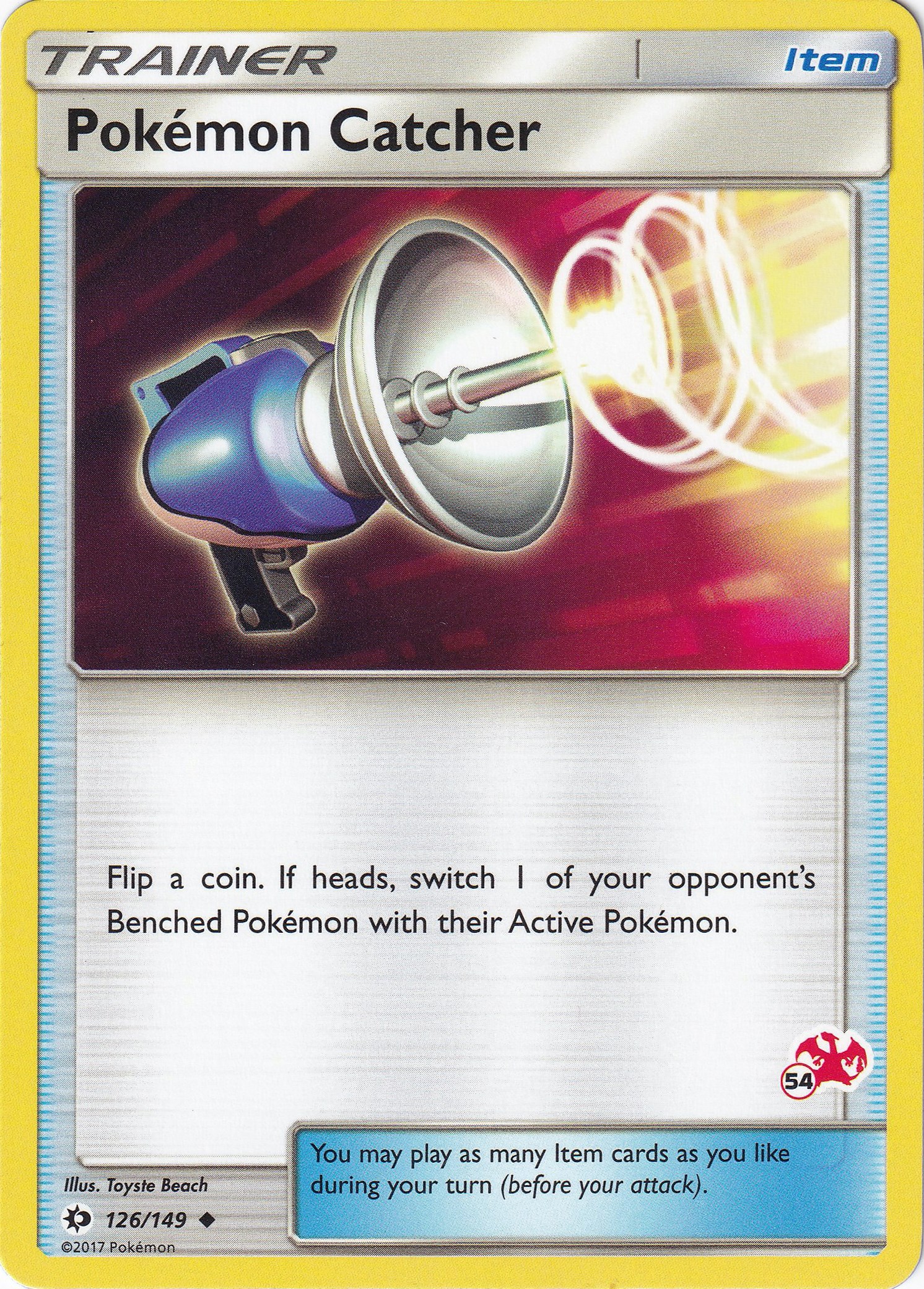Pokémon Catcher card artwork