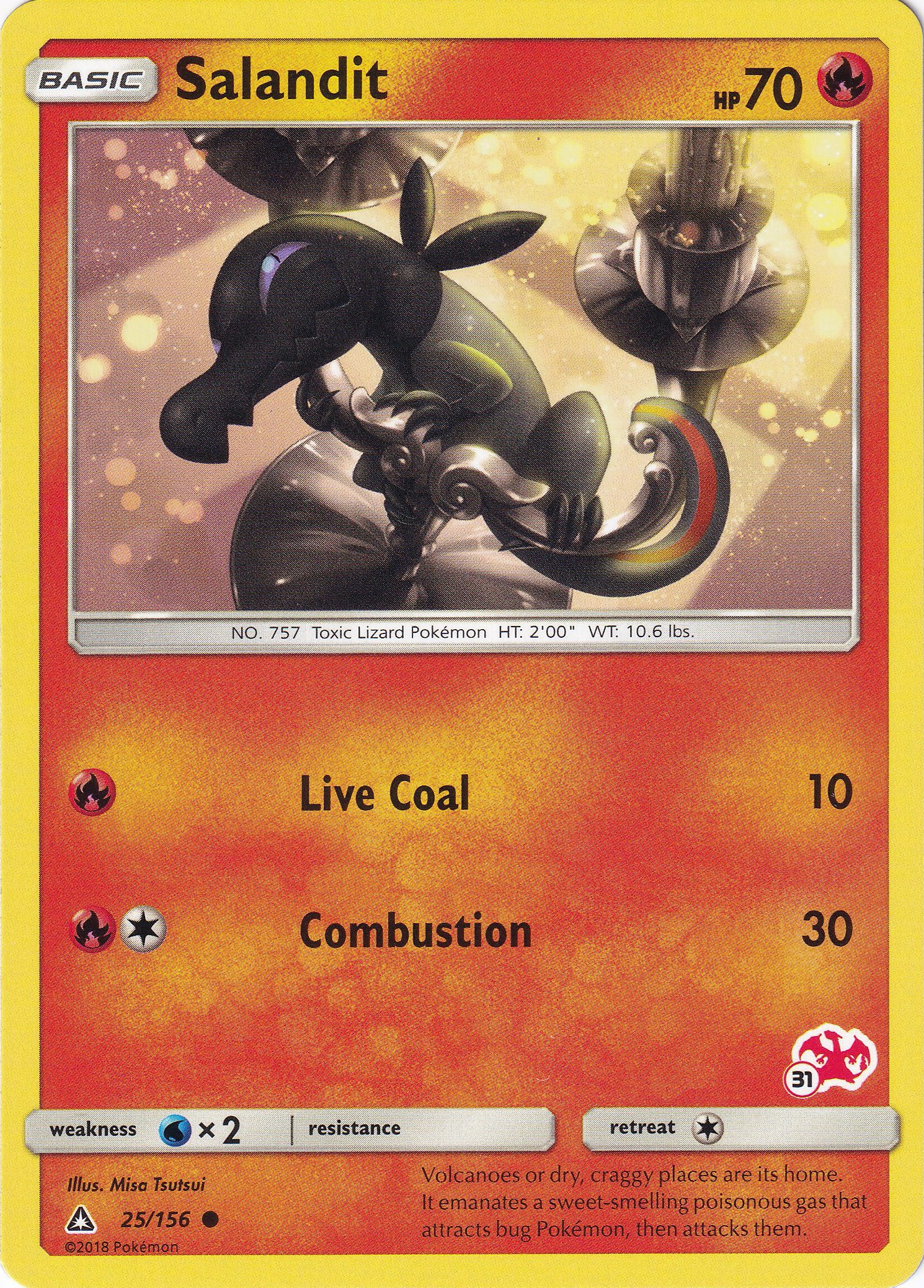 Salandit card artwork