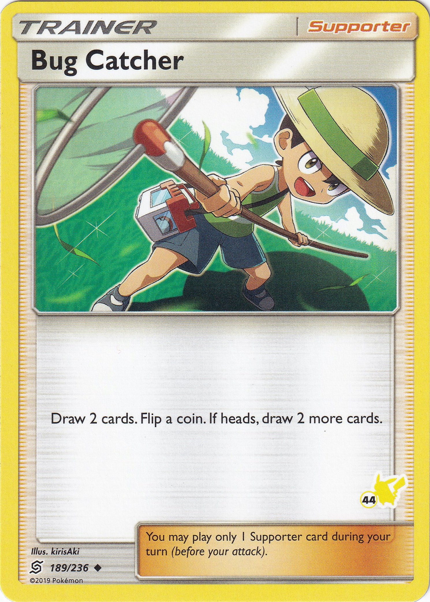 Bug Catcher card artwork