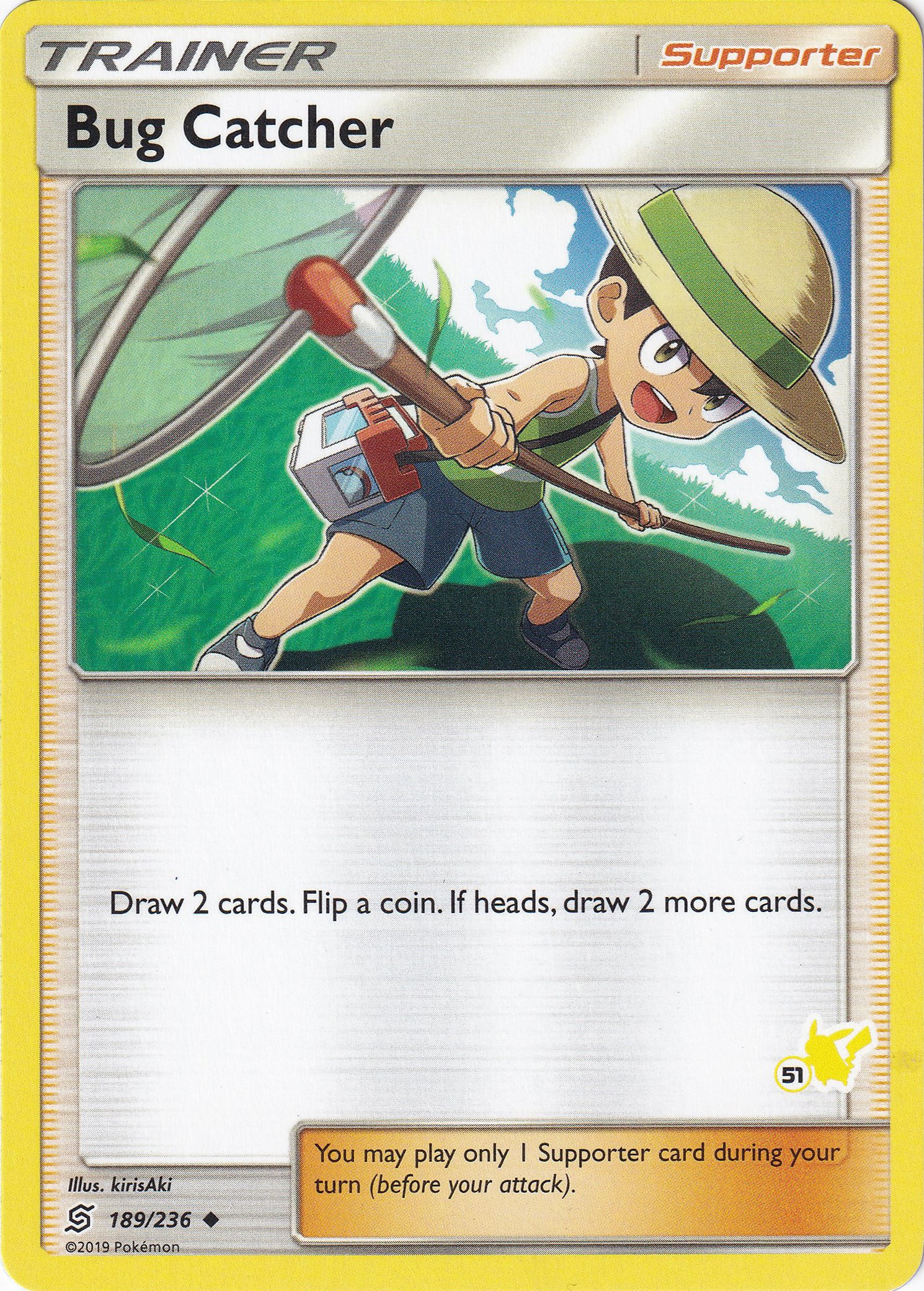 Bug Catcher card artwork