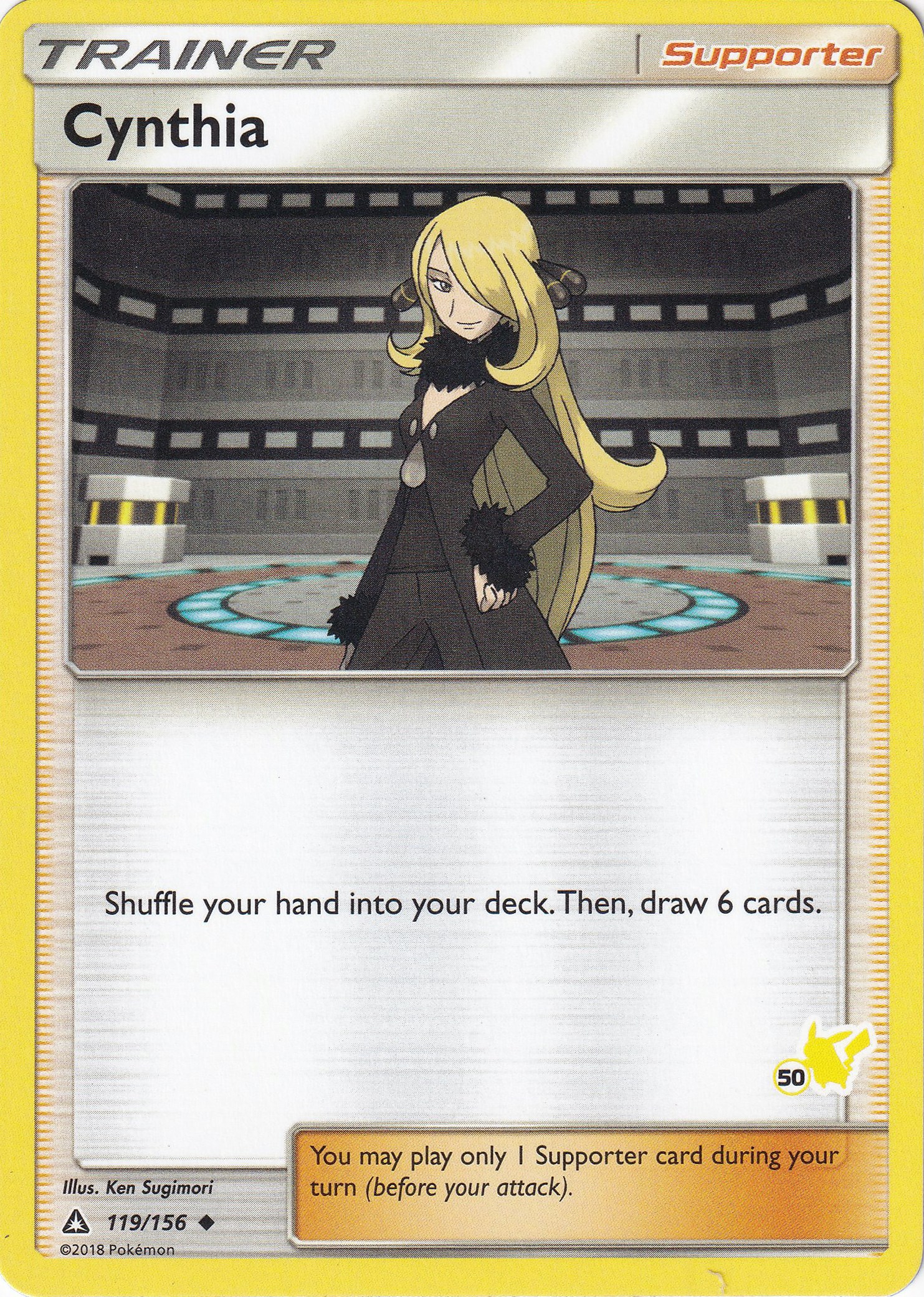 Cynthia card artwork
