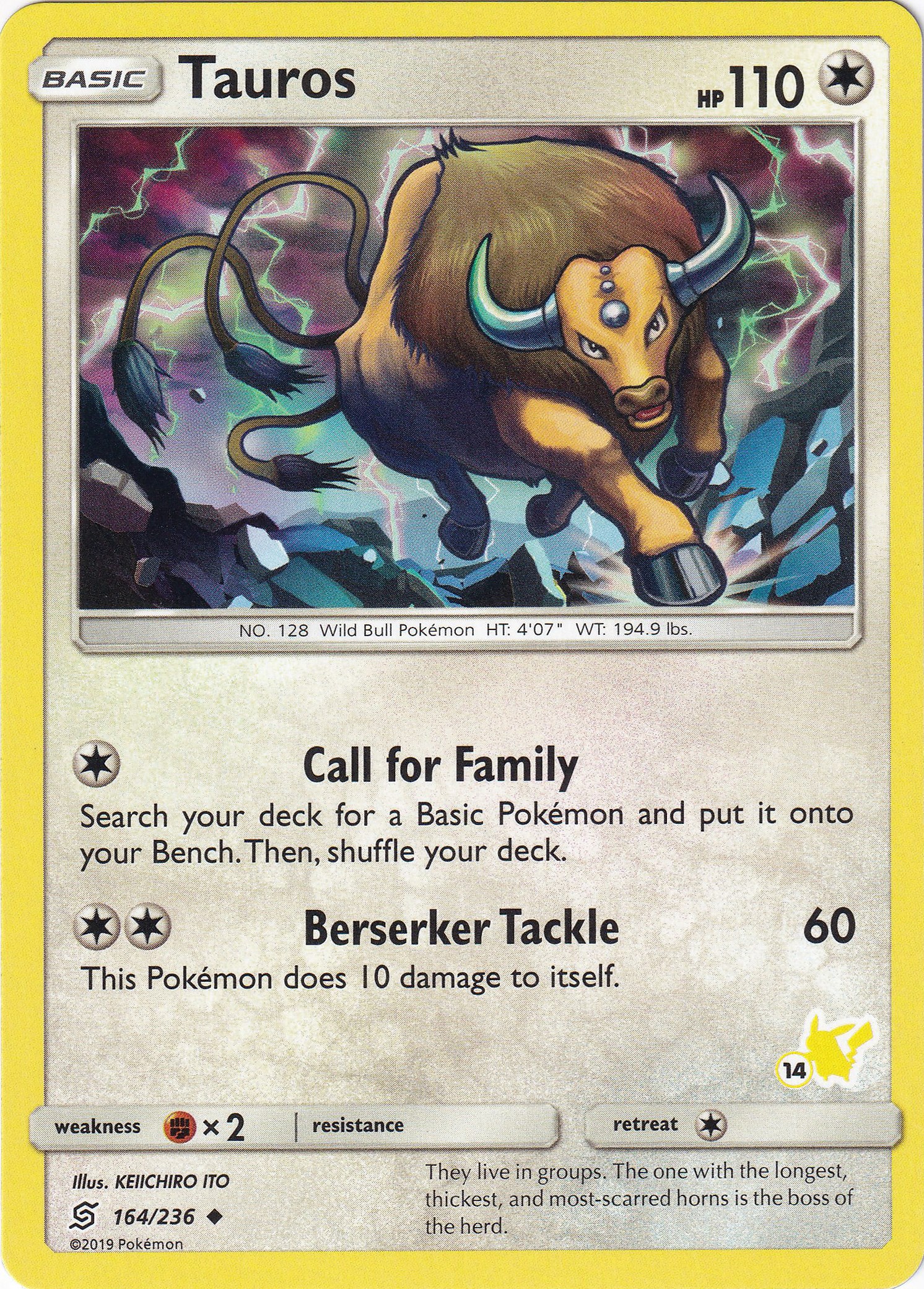 Tauros card artwork