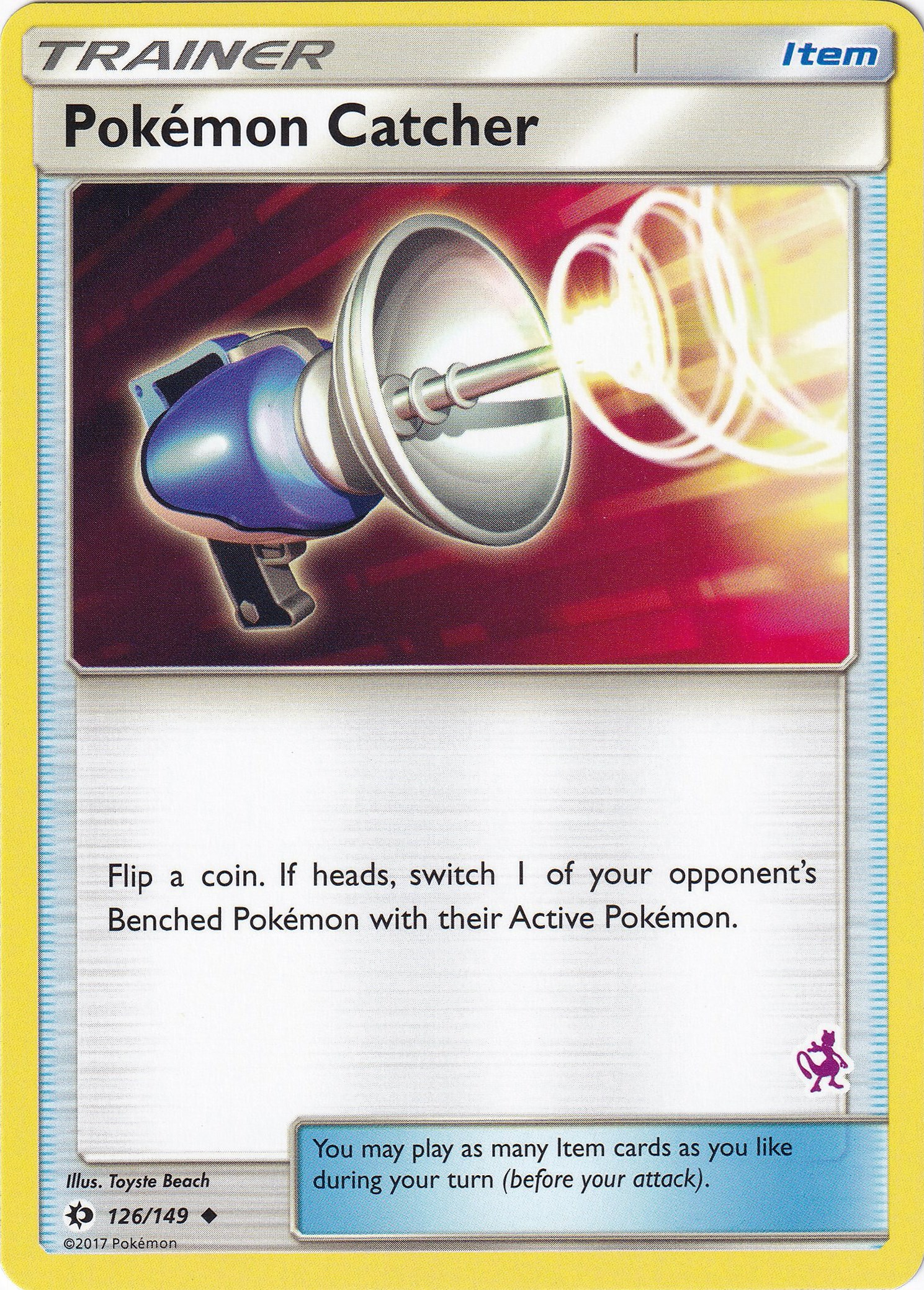 Pokémon Catcher card artwork