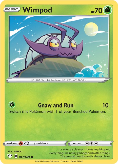 Wimpod card artwork