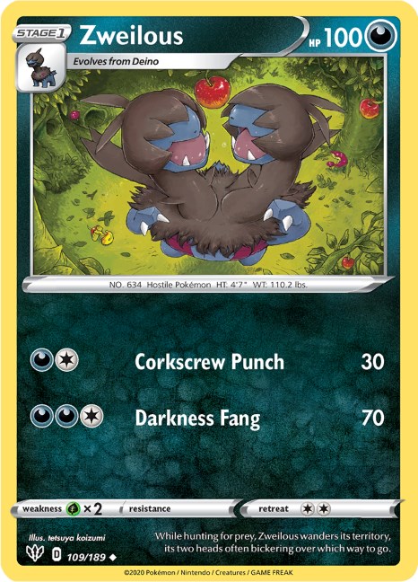 Zweilous card artwork