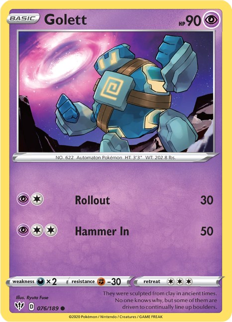 Golett card artwork