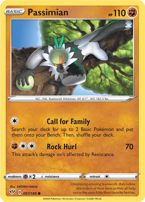 Passimian card artwork