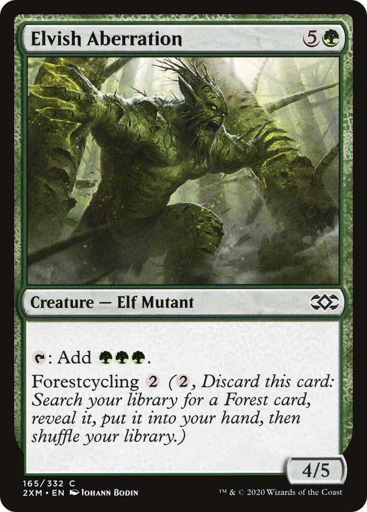 Elvish Aberration - Double Masters - Magic: The Gathering