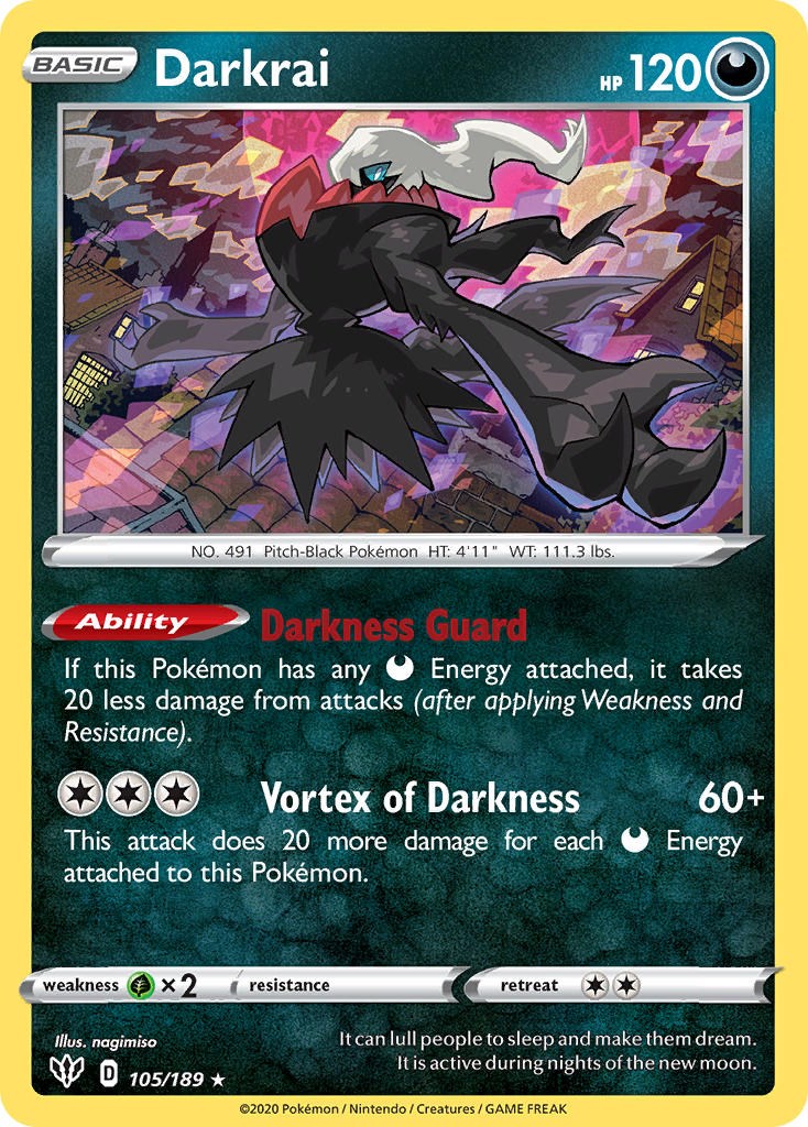 Darkrai card artwork