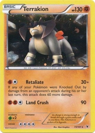 Terrakion card artwork
