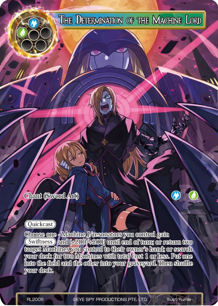 The Determination of the Machine Lord Promo Cards Force of Will