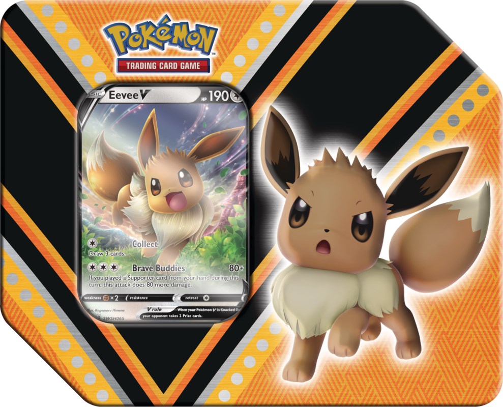 Pokemon Eevee Evolutions V Tin, Multi