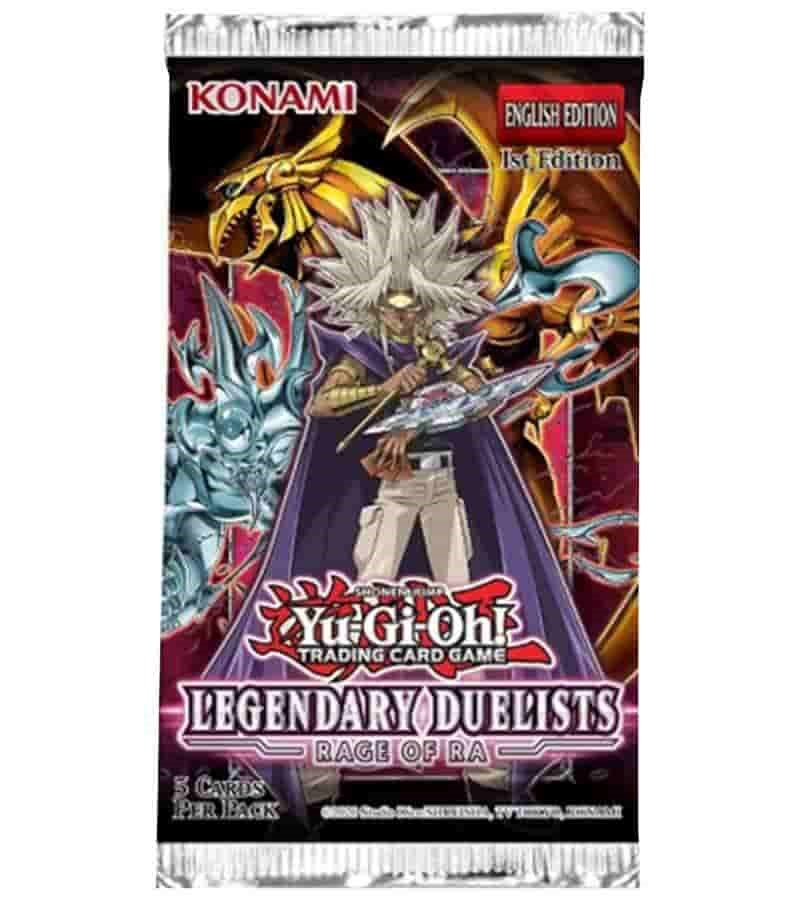 3x Legendary Duelists Sealed Booster Packs YuGiOh! 1st Edition Rage of Ra 