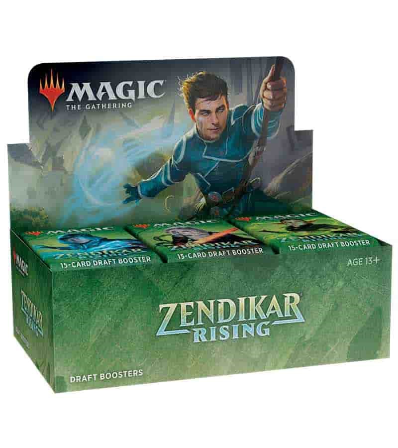 Magic the Gathering Zendikar Rising Draft Booster Box 